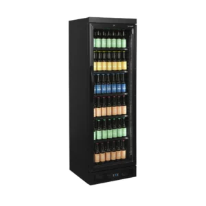 Jääkaappi lasiovella Tefcold CEV435-BLACK
