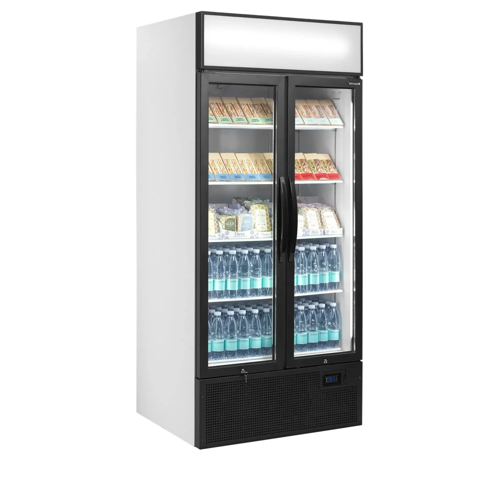Jääkaappi lasiovella Tefcold FSC891H