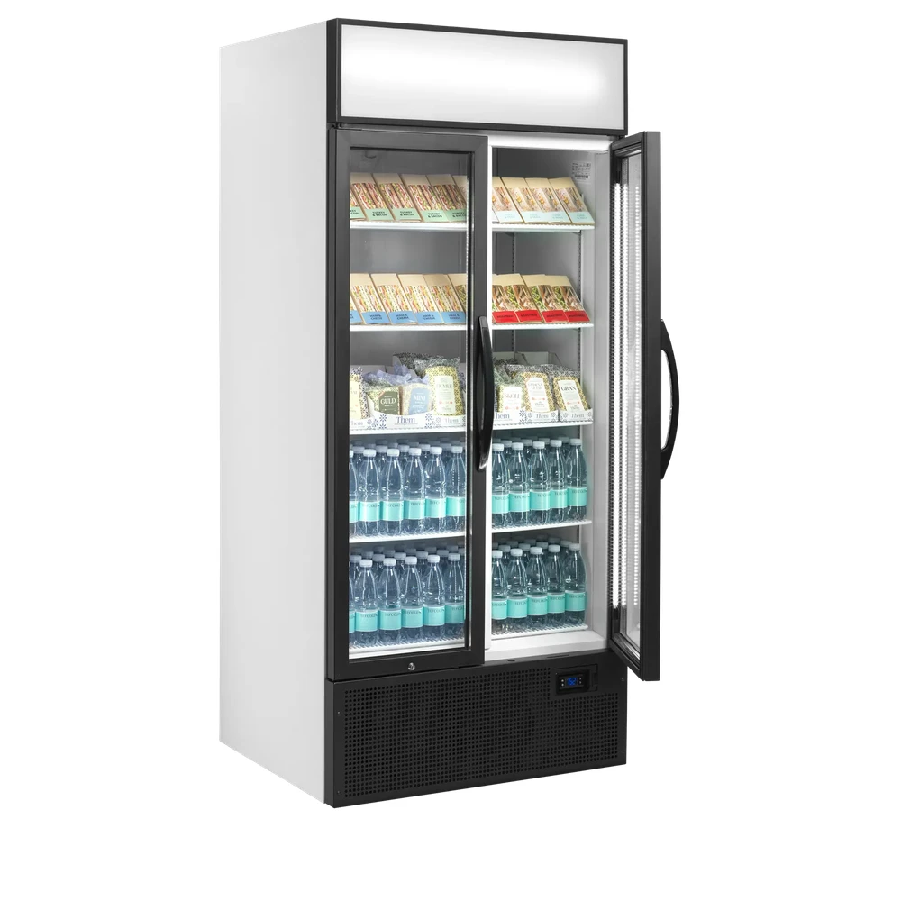 Jääkaappi lasiovella Tefcold FSC891H - Image 2