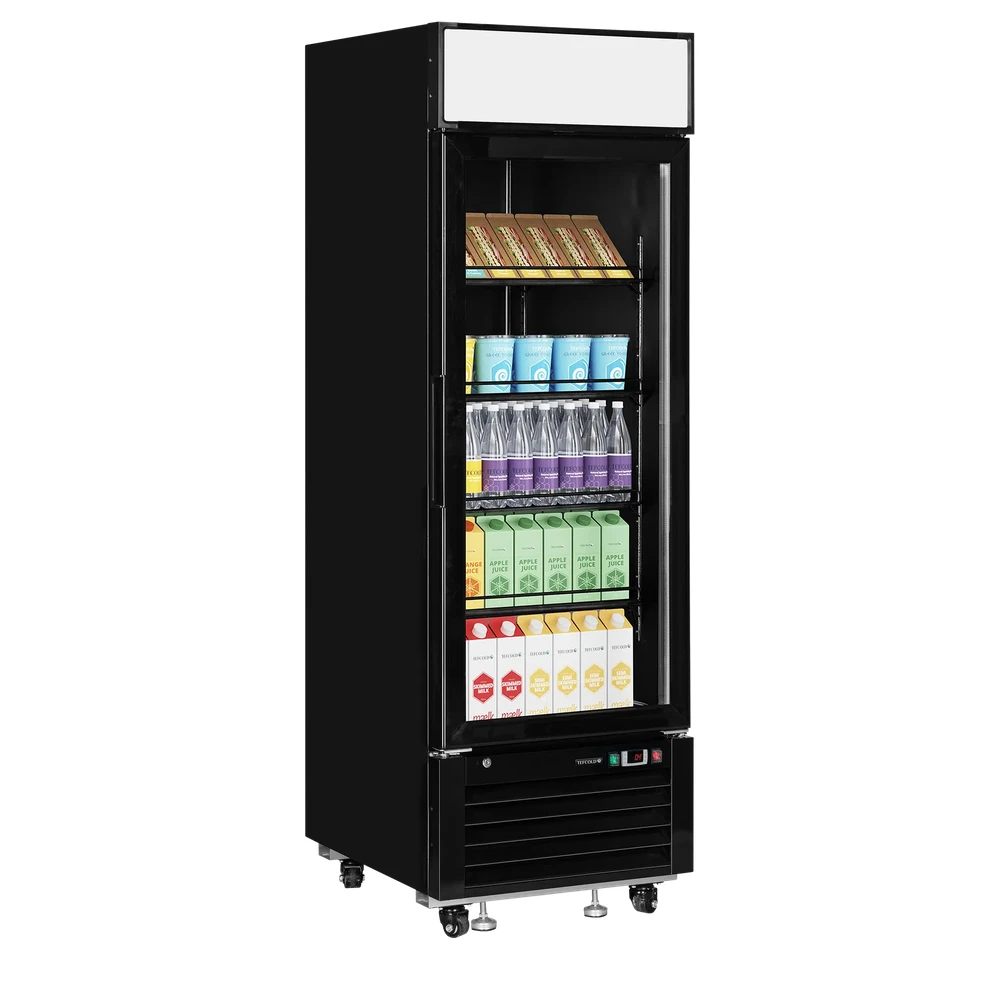Jääkaappi lasiovella Tefcold LGC2500B