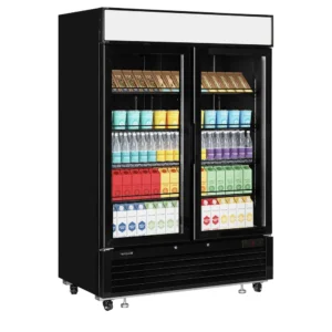 Jääkaappi lasiovella Tefcold LGC5000B