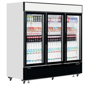 Jääkaappoi lasiovella Tefcold LGC7500