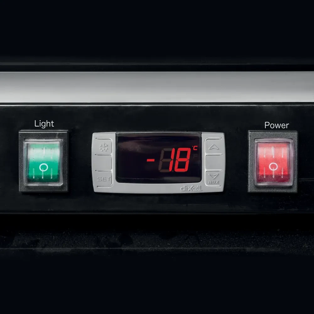 Jääkaappi lasiovella Tefcold LGC7500B - Image 2