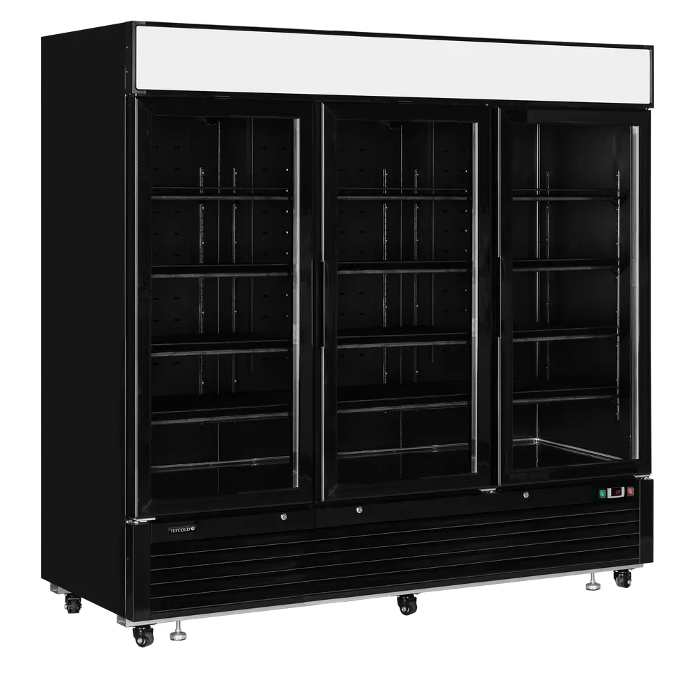 Jääkaappi lasiovella Tefcold LGC7500B - Image 3