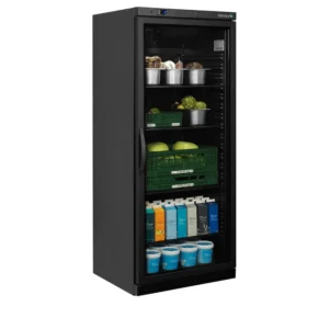 Jääkaappi lasiovella Tefcold UR600BG