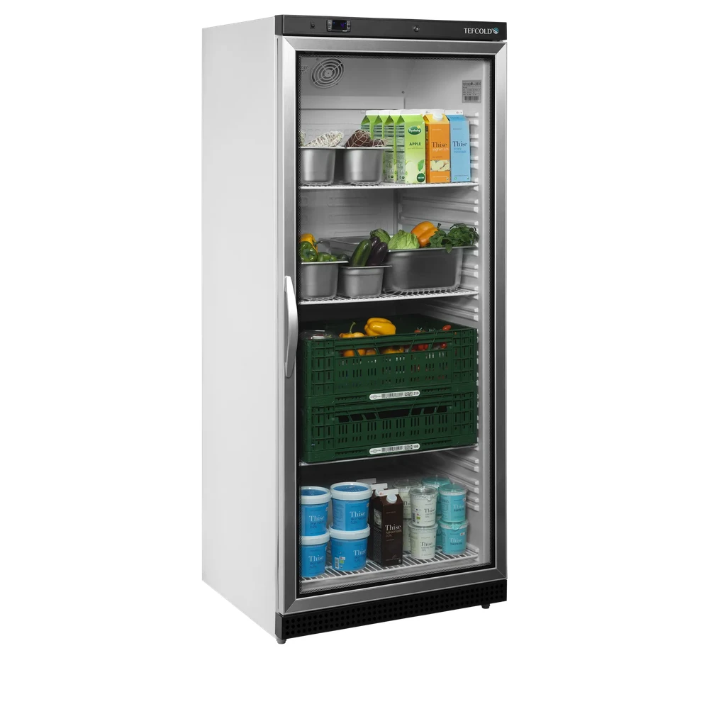 Jääkaappi lasiovella Tefcold UR600G