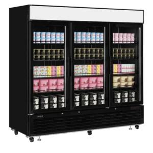 Pakastekaappi lasiovella Tefcold LGF7500B