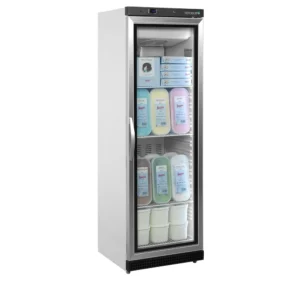 Pakastekaappi lasiovella Tefcold UF400VG