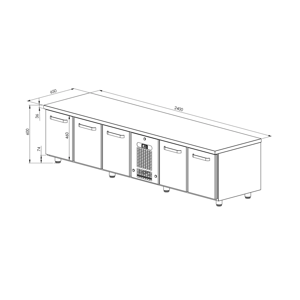 Grillikylmävetolaatikosto VLG 2405 - Image 2