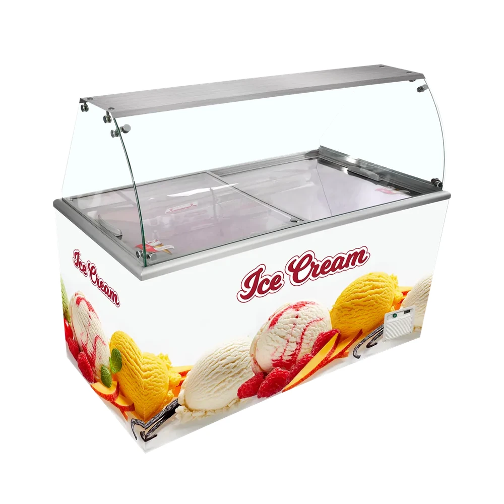 Jäätelövitriini Tefcold IDA600-W1