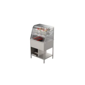 Kylmävitriini kaapilla KLJ 800 2TP