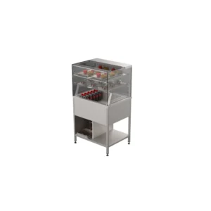 Kylmävitriini avojalustalla KLJ SQ 800-1200 2TP
