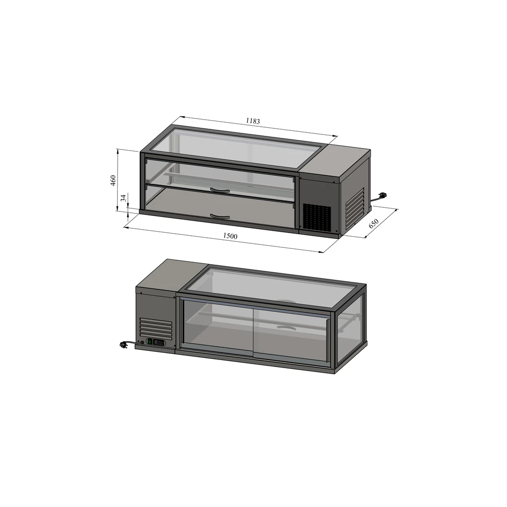 Pöytävitriini - itsepalvelu – LPV - Image 2