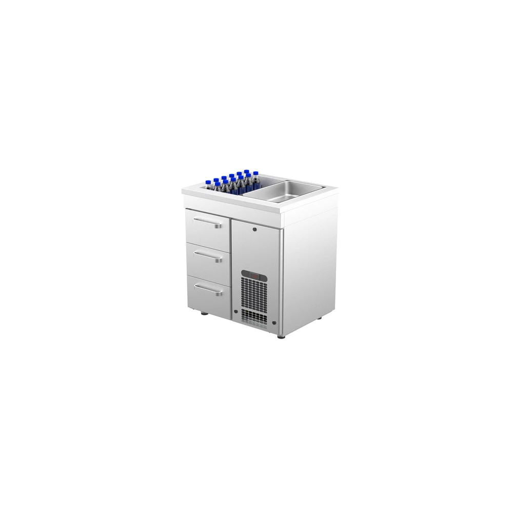 Kylmävetolaatikostot altaalla PAB 803