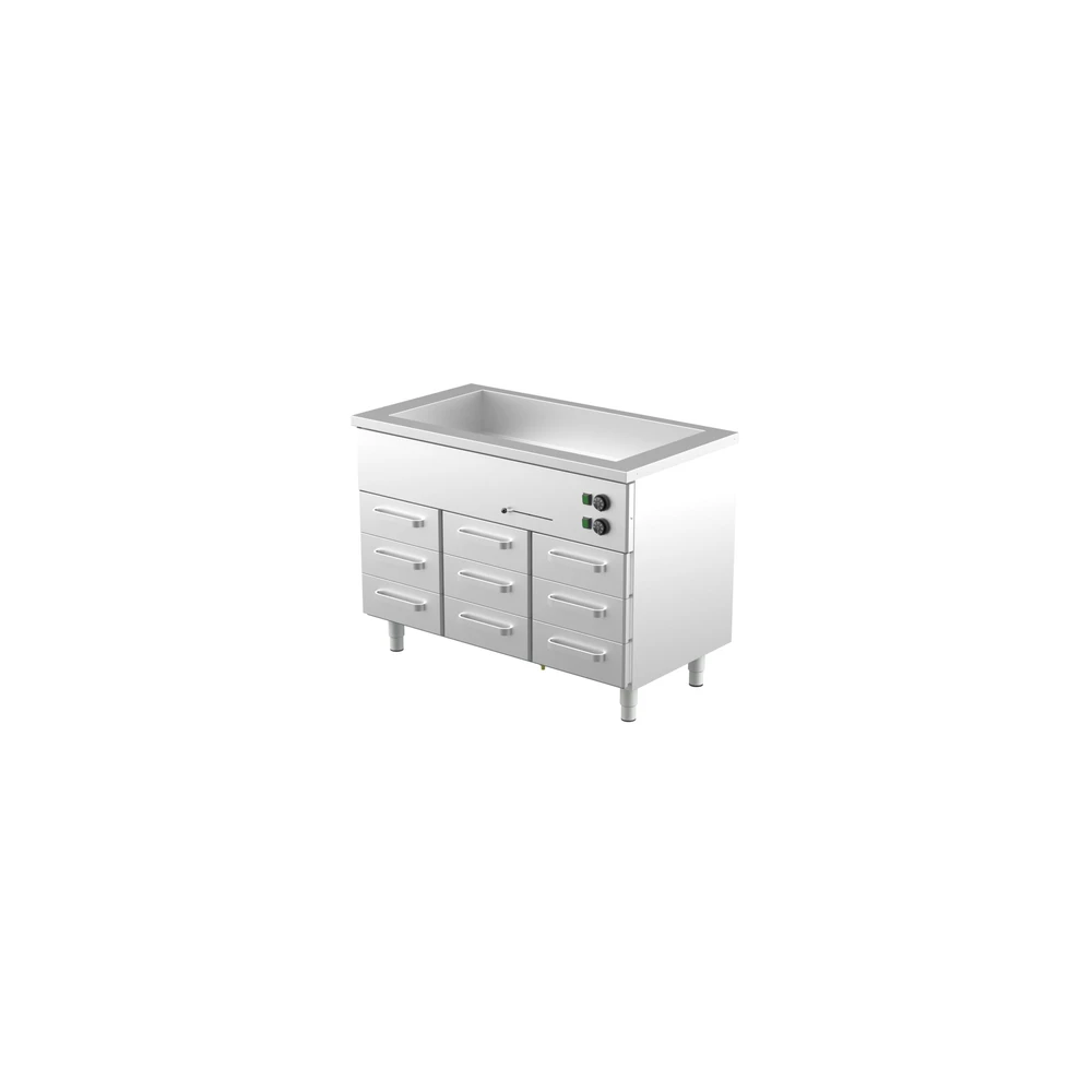 Lämpöhaude lämpövetolaatikolla KLH 1209
