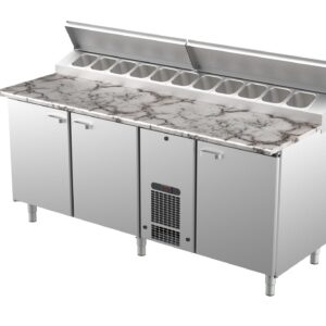 Leipomokylmävetolaatikosto PK KLE 2031 (pelti 450x600mm) stone