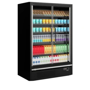 Multideck kylmiö Tefcold GALAXY-GP14FGD-MAXI-BLACK