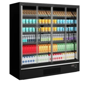 Multideck kylmiö Tefcold GALAXY-GP20FGD-MAXI-BLACK