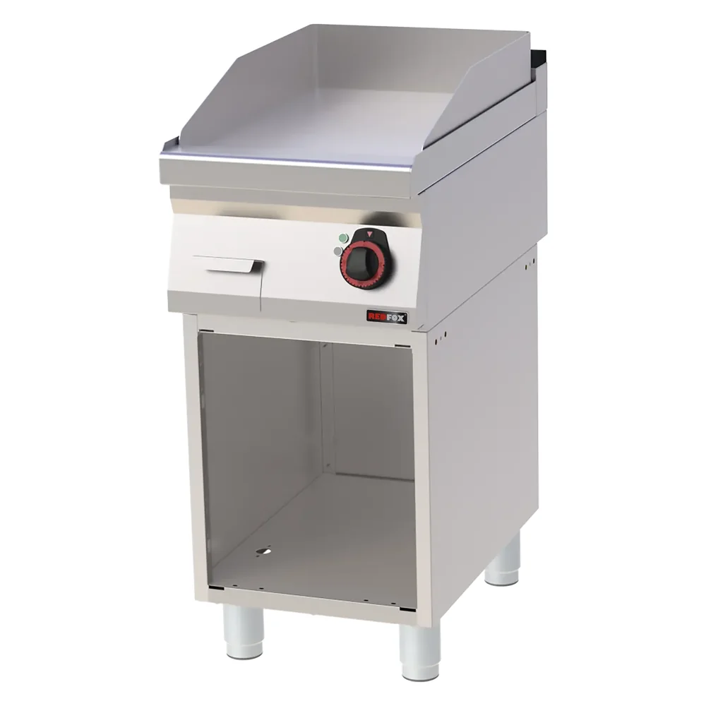 Tasainen paistotaso kromi RedFox FTHC 70 40 E jalustalla