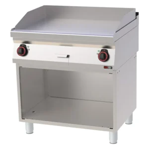 Tasainen paistotaso kromi RedFox FTHC 70 80 E jalustalla