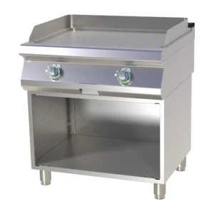 Tasainen paistotaso kromi RM Gastro FTHC 780 E jalustalla
